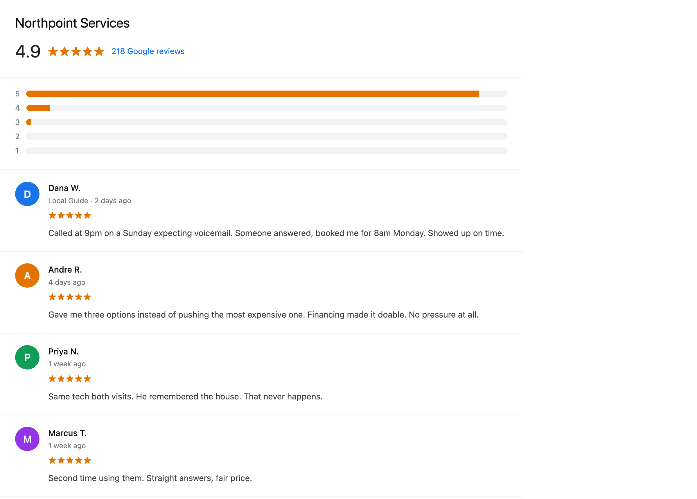 Reviews